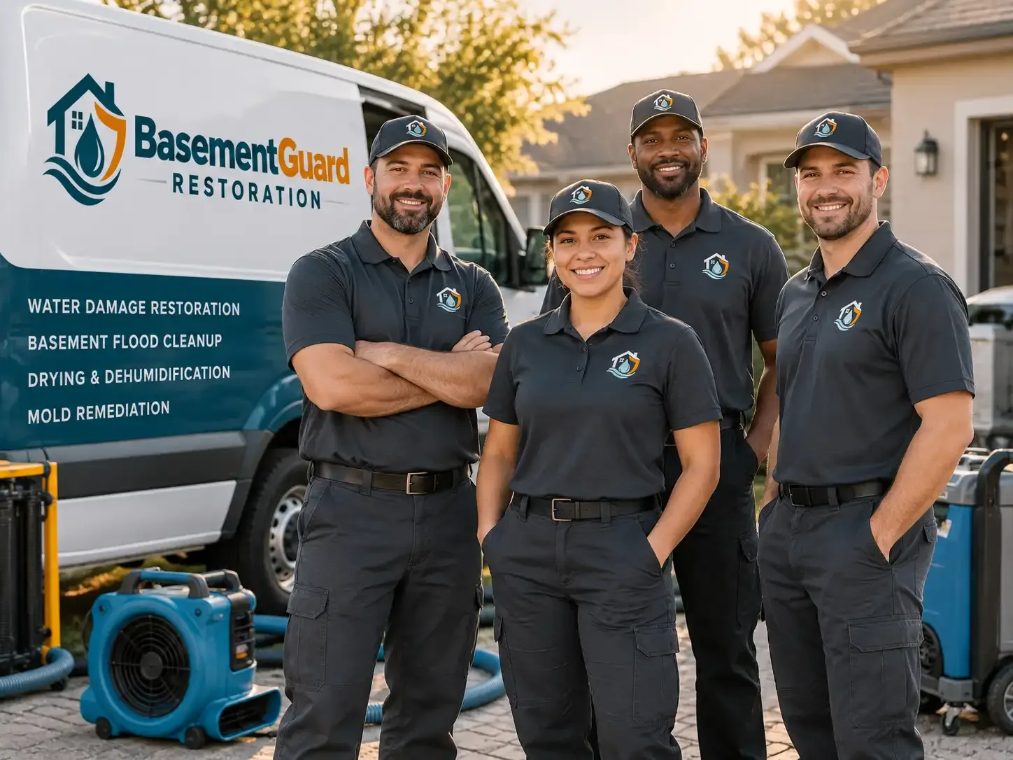 Basement Water Damage Restoration company in Braithwaite, LA